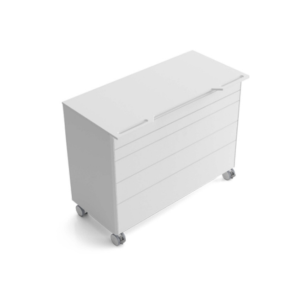 Módulo rodable con encimera estratificada - ZILFOR